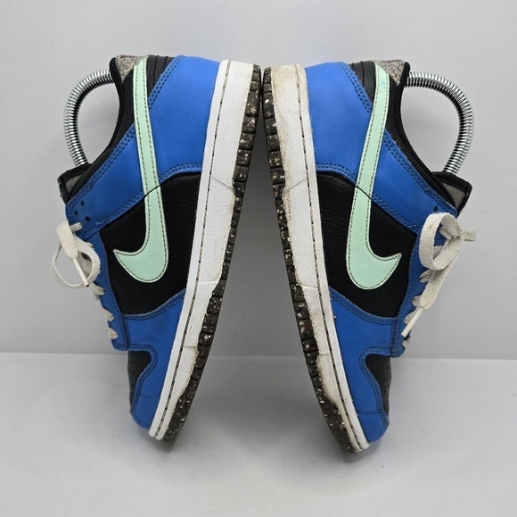 Nike | Dunk Low SE Crater blue black sporty streetwear sneakers | WMS 7.5 - Picture 11 of 13
